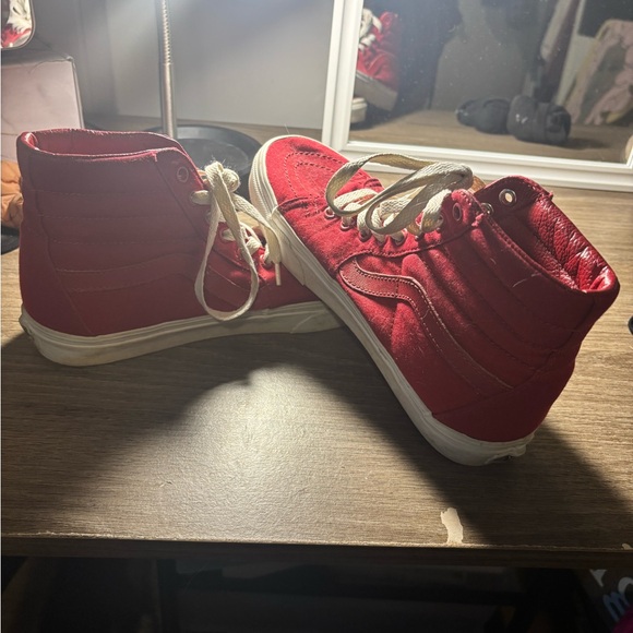 Vans Red High-Top Sneakers - Picture 1 of 5
